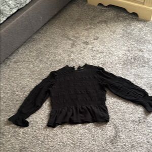 Elegant Black Women's Top